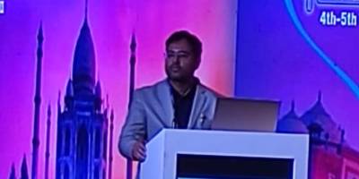 Dr. Rajat Rawat best Cardiologist in Agra giving talk on Echo best practice