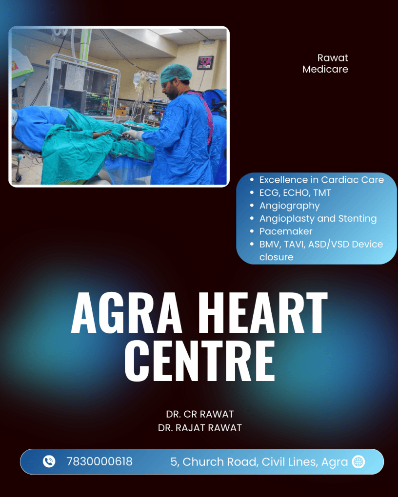 Best Interventional cardiologist in Agra: Dr Rajat Rawat